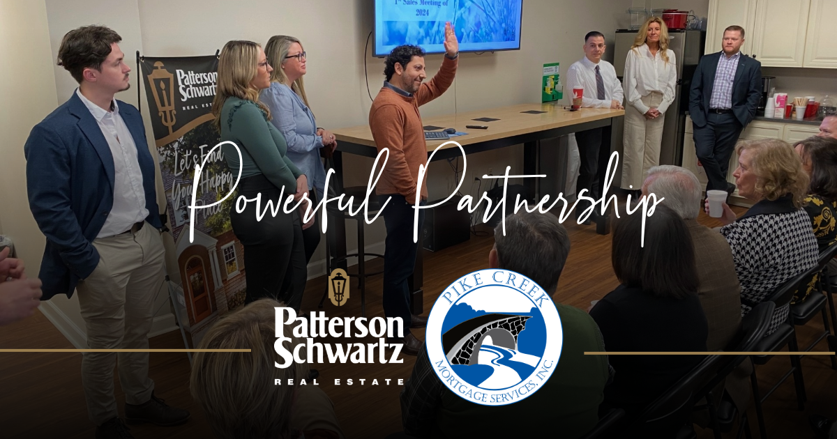 Welcome to the Family: Patterson-Schwartz & Pike Creek Mortgage Join Forces